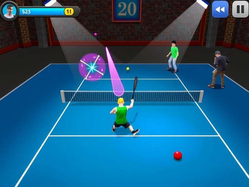 Taj Topspin Tussle Game Screenshot